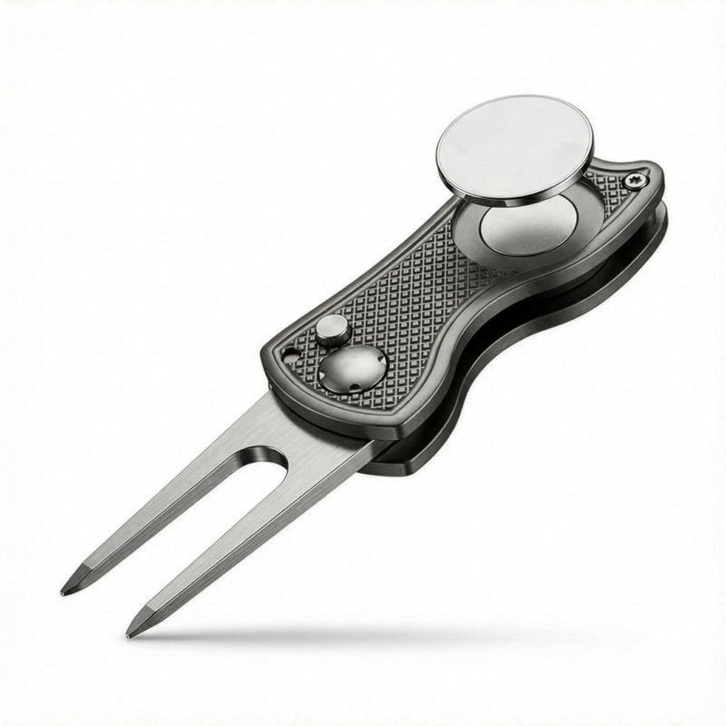 Aluminum Divot Repair Tool - Golf