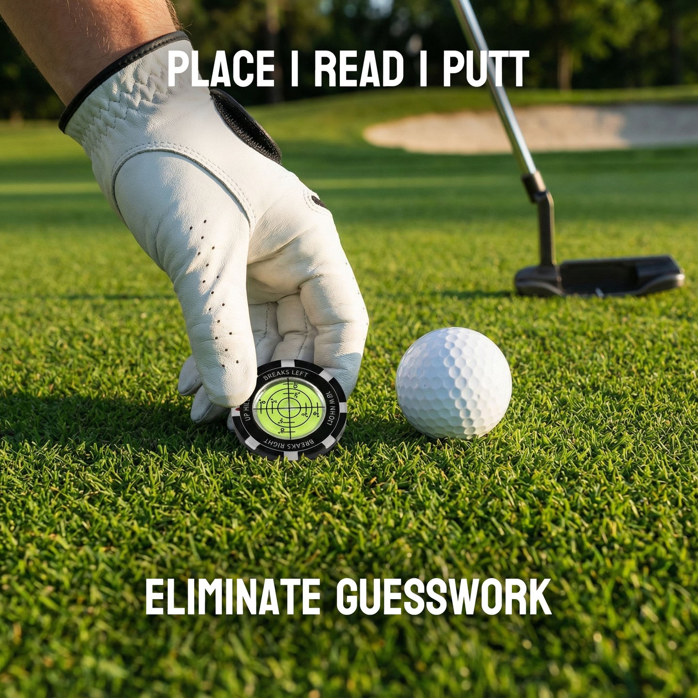 Precision Level Golf Ball Marker