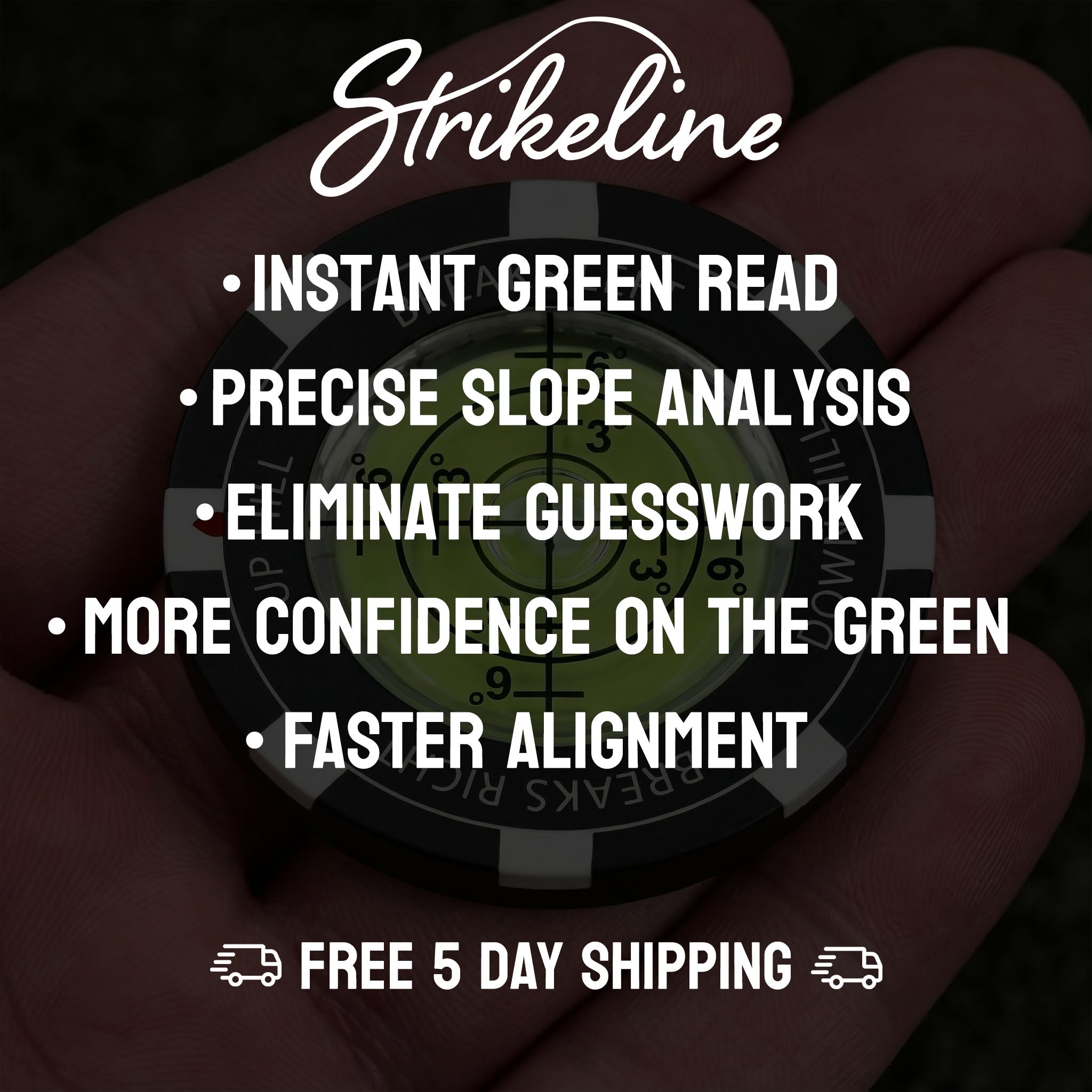 Precision Level Golf Ball Marker