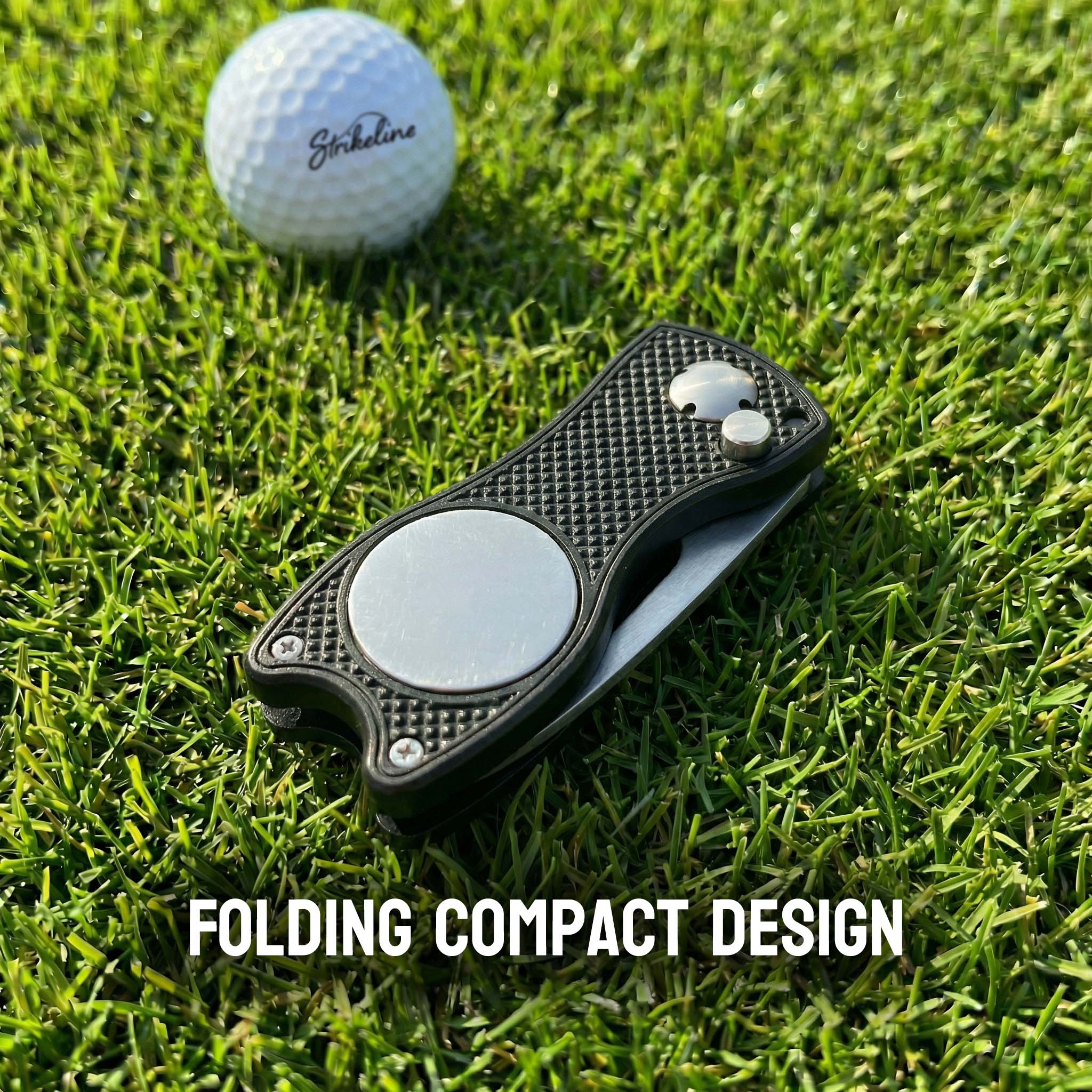 Aluminum Divot Repair Tool - Golf