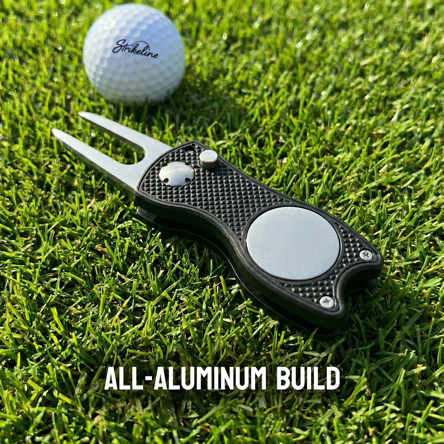 Aluminum Divot Repair Tool - Golf