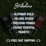 Aluminum Divot Repair Tool - Golf