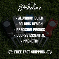 Aluminum Divot Repair Tool - Golf