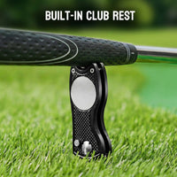 Aluminum Divot Repair Tool - Golf