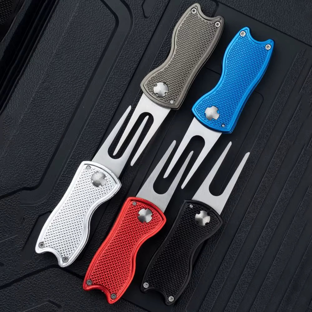 Aluminum Divot Repair Tool - Golf
